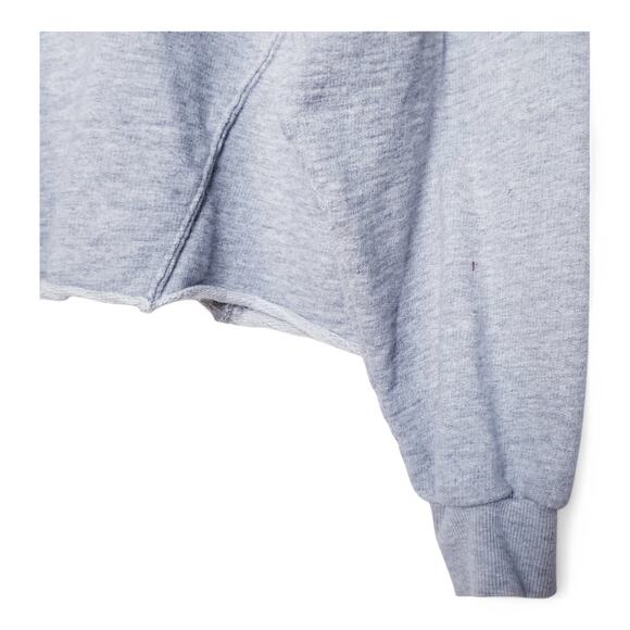 "Engage In Change" Gray 100% Cotton Cropped Sweatshirt - Universal Thread Size M - Picture 5 of 10